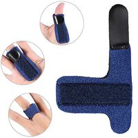 Trigger Finger Splint Brace, 1 Pair Adjustable Fixing Belt with Built-in Steel Sheet Support Bands for Straightening Curved, Bent, Locked & Stenosing Tenosynovitis Hands, Relief Tendon Pain Stiffness