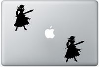 Fate Stay Night Saber FlashDecals3572 Set Of Two (2x) , Decal , Sticker , Laptop , Ipad , Car , Truck