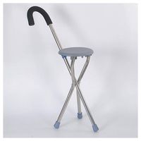 B.YDCM - Walking Cane Cane Safety Stool Old Man's Walking Stick Slip Three-Legged Cane Chair Non-Slip Walker Walking Stick
