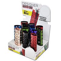 NOVELTY 1X Designer Pierce Metal Lighter Holder- One Item with Random Design and Color