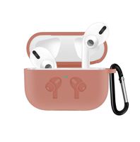 Startview Protective Cover for AirPods Pro Case,Case with Keychain for AirPods Pro Charging Case 2019 Release Shock-Absorbing Soft Slim Silicone Case Skin (Orange)