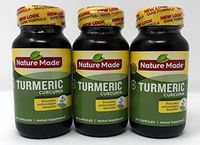 Nature Made Turmeric Capsules 500 Mg, 60 Count (Pack of 3)