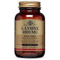 Solgar - L-Lysine, 1000 mg, 50 Tablets