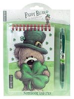Shamrock Gift Co. Paddy Bear Notebook and Pen Set