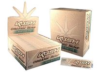 Kush 100% Organic Hemp King Size Rolling Papers 5 Pack