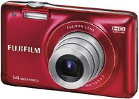 Fujifilm Finepix Jx500 Digital Camera - Red (14Mp, 5X Optical Zoom) 2.7 Inch Lcd Screen