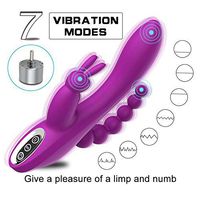 Personal Wand Massager,Cordless Waterproof Massaging Wand for Body Muscle, Small Massager with Powerful Multi Speed Vibration Modes,Quiet - Recommended for Use with Lubricants - with Suction Cup