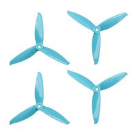Gemfan 5152S V2 3 Blade Propeller (Set of 4 - Blue) FPV Drone Racing