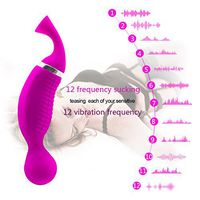 Durable in Use G-Spōt ClïT Nípple Sucking Licking Adùlts Toys for Women, Waterproof Cordless Hands Free Clitòrial Stimulàtion Toys