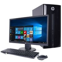 HP 251-A123WB Pentium J2900 Quad-Core 2.41GHz 4GB 1TB Mini-Tower & 21.5" Monitor