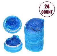 Dealmed Emesis (Sickness) Bags, Disposable Bags Ideal for Motion Sickness, Travel, Pregnancy, Vertigo, Post-Surgery (24 Count)