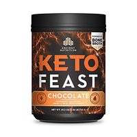 Ancient Nutrition KetoFEAST (15 Servings (Large Canister), Chocolate)