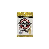 Independent Genuine Parts Cross Bolts Standard Phillips Skateboard Hardware (Black/Gold, 7/8")