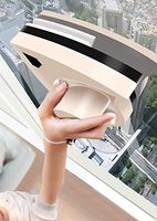 Double-Sided Magnetic Glass Wiper Cleaner Five-Gear Adjustable Magnetic Force for Double Glazed Windows Thickness 0.3"-1.2" (7.5-30mm) Magnetic Window Cleaner Wiper Glass Washing Cleaning Tool Brush