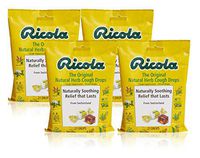 Ricola Original Herbal Cough Suppressant Throat Drops, 21ct Bag (Pack of 4)
