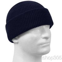 Rothco Genuine U.S.N. Wool Watch Cap, Navy Blue
