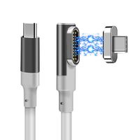 Knaive USB C to 20 Pin Magnetic USB 3.1 Type C Adapter Cable [10Gbps Data,4K@60Hz Video,PD Max 100W] Compatible for MacBook Pro & USB C Device(3.9ft)