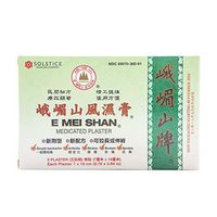 E Mei Shan Medicated Plaster (Jako Kototsu) (5 plasters, 3.8 in x 2.75 in) - 1 Box