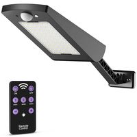 ENGREPO Solar Light Outdoor, 1000 Lumens 66 LED Adjustable Wireless Motion Sensor Light With Remote Control for Yard, Garage, Garden, Patio, Deck. IP65 Waterproof