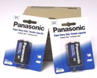 24 Pack Panasonic Super Heavy Duty 9V Batteries Retail Packaging