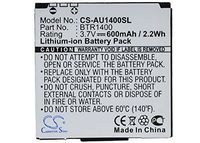 Cameron Sino 600mAh Li-ion High-Capacity Replacement Batteries for Audiovox CDM-1400, fits Audiovox BTR1400, BTR-1400, UTStarcom BTR1400