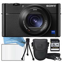 Sony Cyber-shot DSC-RX100 Mark V 5 Camera, Memory Card Class 10 High Speed, Camera Case, Table Top Tripod, LCD Screen Protector, Lens Cleaning Kit