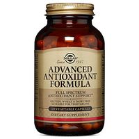 Solgar Advanced Antioxidant Formula, 120 Vegetable Caps - Full Spectrum Antioxidant Support - Contains Zinc, Vitamin C, E & A - Immune System Support - Vegan, Gluten Free, Dairy Free - 60 Servings