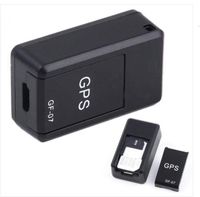 Magnetic GPS Tracker Mini Portable Real Time Personal and Vehicle GPS Magnetic SOS Tracker Locator Device (Black, 352014mm)