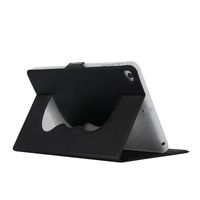 TechCode iPad Mini Case Cover, Premium PU Leather Solid Color Lightweight Slim-Fit Folding Flip Stand Folio Cover Protective Case for 7.9'' iPad Mini/Mini2/Mini3/Mini4,Black