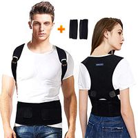 Back Brace Posture Corrector for Men - Medical Posture Brace for Women - Best Adjustable Back Corrector Provides Lumbar Support - Lower & Upper Back Pain Relief - Shoulder Kyphosis Posture Device(XL)