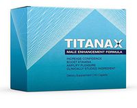 Titanax - Natural Male Enlarging and Enhancement Supplement. Clinically Proven Ingredients Proprietary Blend of L-Arginine and Korean Ginseng. 1 Box Supply