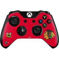 Skinit Decal Gaming Skin for Xbox One Controller - Officially Licensed NHL Chicago Blackhawks Solid Background Design