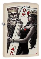 Zippo Skull King Queen Beauty