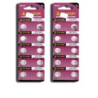 AG2 396A LR726 SR726SW CX59 LR59 SR59 397 Button Cell Batteries [20-Pack]