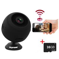 Spy Camera Wireless Hidden Camera - Premium WiFi Enabled Hd 1080p Mini Camera Viewable from Phone Or PC - Black Nanny Camera with Night Vision and Motion Detection