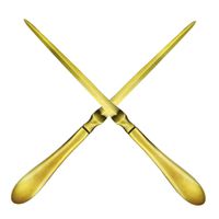 Letter Opener 2 Pieces Copper Envelope Opener Knifes Metal Letter Opening Knife 9 Inches Envelope Slitter