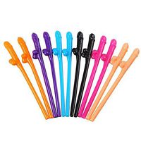 Doitsa 24 Count Drinking Straws Bachelorette Fun Party Favors Decoration for Bachelorette, Bridal, Hen, Bride to Be Party and Girls Night Out