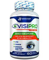 VISIPRO 20-20 New Vision Health Supplement - Advanced Eye Vision Vitamins for Complete Eye Health, Vision Support & Macular Free Radical Defense - 60 Veggie Caps