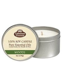 Fabulous Frannie Woods 100% Pure & Natural Soy Candle 6 oz