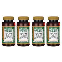 Swanson Moringa Oleifera 60 Veg Capsules (4 Pack)