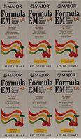Formula EM Generic for Emetrol Nausea & Upset Stomach Relief Cherry Flavor 4 oz. Bottle Pack of 6 Total 24 oz.