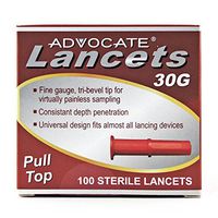 Advocate Pulltop Lancets 100 Bx 50Bx pcs, Case of 50
