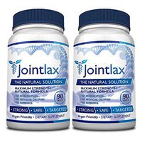 Jointlax – Joint Support with Glucosamine, Chondroitin, Turmeric, Amino Acids and MSM – Anti-Inflammatory Joint Pain Relief Tablet - 2 Bottles (2 Months Supply)