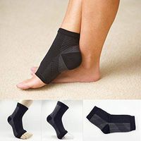 Sizet Medical Compression Breathable Ankle Brace, Best Ankle Compression Support Sleeve Plantar Fasciitis Socks Foot Swelling Pain