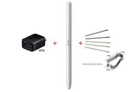 FXDTECH Touch Stylus S Pen Pointer Pen Replacement for Samsung Galaxy Tab S4 EJ-PT830B T835 T837 +Replacement Tips/Nibs White/Gray