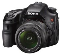 Sony 57 SLT-A57K Alpha 57 Interchangeable Lens Camera with 18-55 Lens Kit - Black (16.1MP) 3.0 inch LCD - International Version (No Warranty)