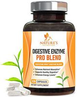 Digestive Enzymes Plus Prebiotics & Probiotics 1000mg - Natural Pancreatic Supplement to Support Healthy Digestion - Gas, Constipation & Bloating Support by Nature's Nutrition - 120 Capsules