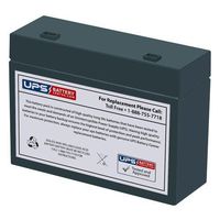 12V 5.5Ah RT - Replacement Battery Compatible with The CSB HC1221W