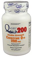 Q-Gel 200mg Double Strength Hydrosoluble CoQ10 (180 Softgels)
