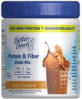 Better Bowls High Protein and Fiber Shake Mix, Salted Caramel, 1 Pound …